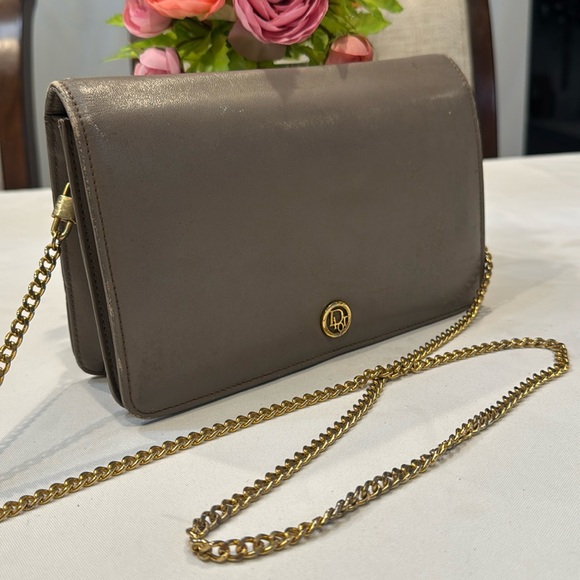Authentic Dior chained shoulder bag/clutch bag - Picture 1 of 16